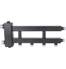 ROMMER RDG-0060-014023 Коллектор (дублер рядный) с гидроразделителем на 2+1 контура до 60 кВт