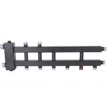 ROMMER RDG-0060-024035 Коллектор (дублер компакт) с гидроразделителем на 3+1+1 контура до 60 кВт