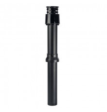 Адаптер вертикальный утепленный STOUT для коаксиального дымохода D60/100 мм (длина 1000мм, комплект)