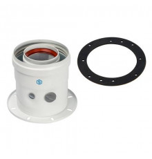 Адаптер к котлу вертикальный для коаксиального дымохода STOUT D60/100 мм (для Bosch, Buderus)